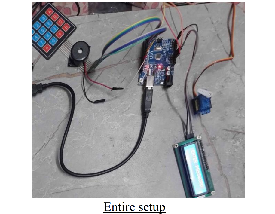 IoT Password Door Lock